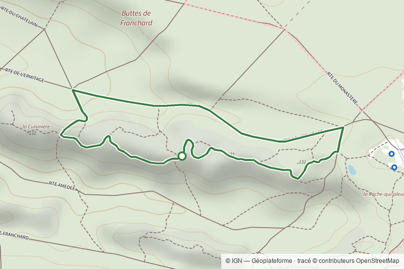 Sentier des Gorges de Franchard