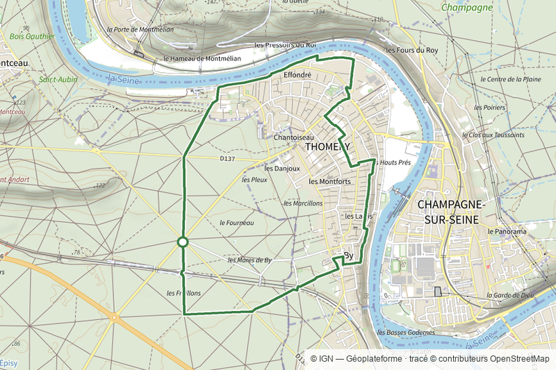 Seine, Murs et Forêt