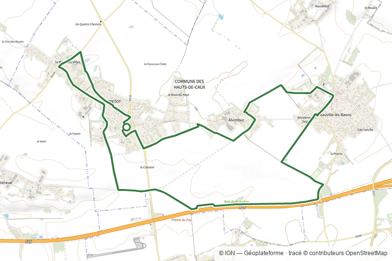 Parcours du village fleuri