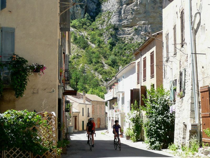 Traversée du village d'Orpierre