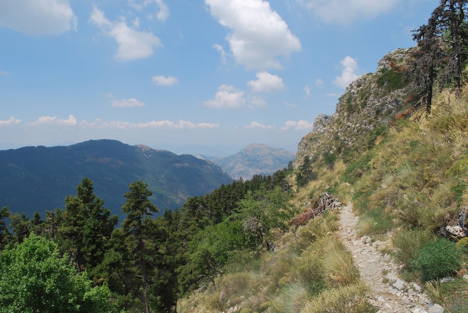 Sentier en balcon