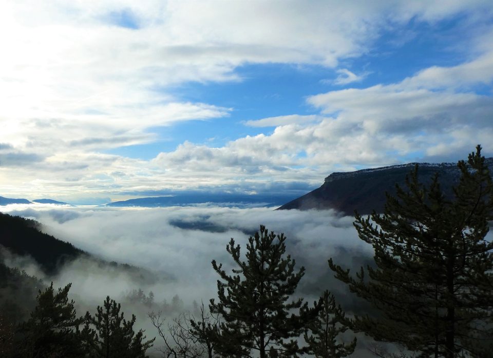 Majestueuse mer de nuages