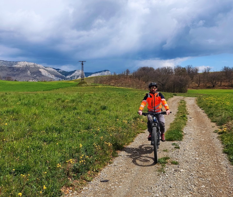 Sur les hauteurs de Laragne