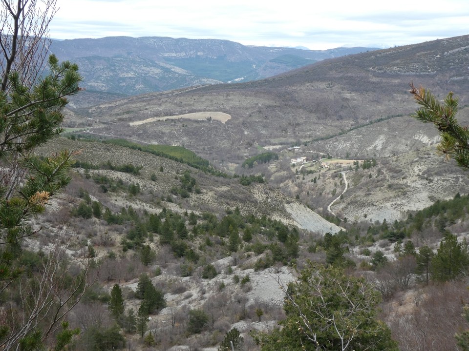 Un des multiples point de vue du parcours