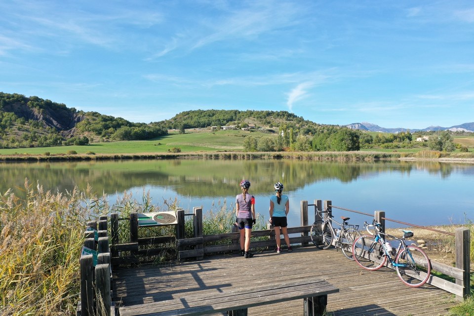 Autour du lac de Mison à vélo (N°23)