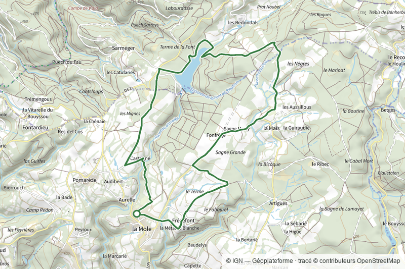 Les hauts de la Môle