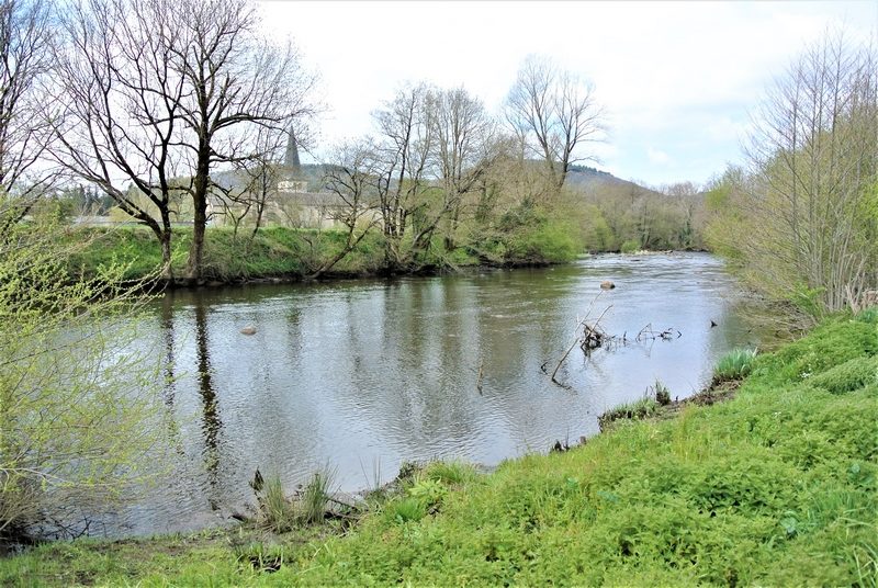 Rivière Agout voie douce avant St Agnan