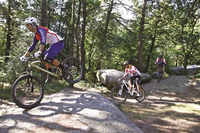 Chemin de sous-bois Sidobre