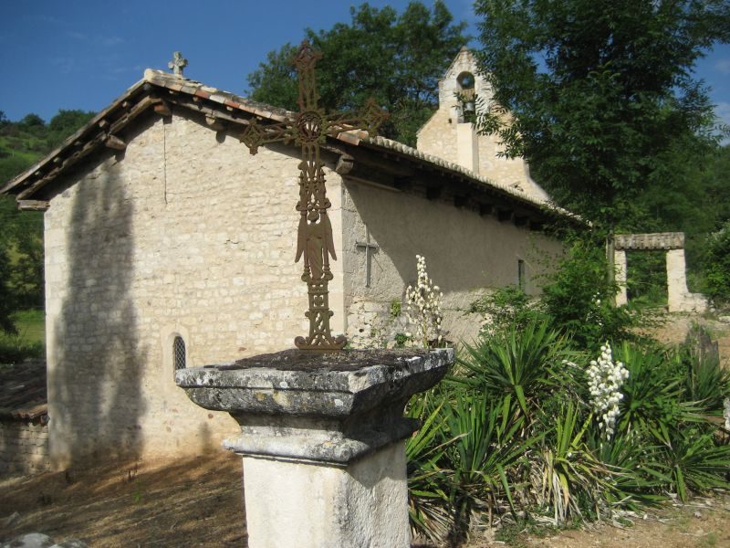 Vue de la chapelle Ste Lucie