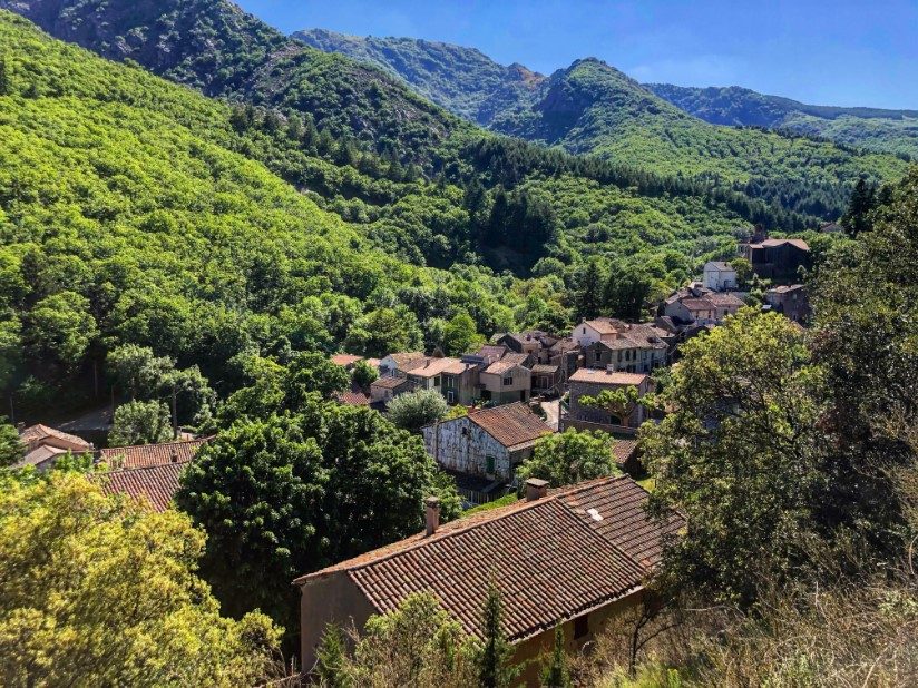 Vue sur le village