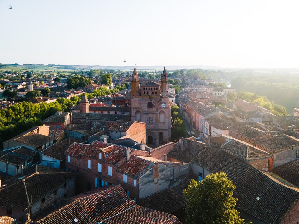 Itinéraire Conques Toulouse - De Saint-Martin-Laguépie à Saint-Sulpice-la-Pointe