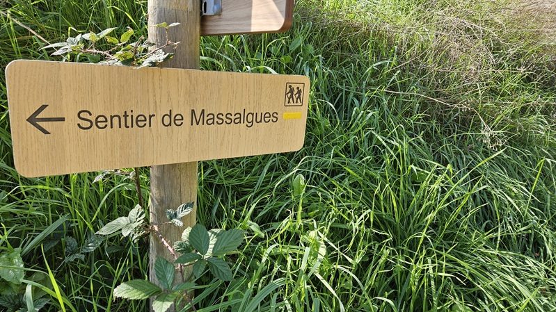 Balisage du sentier de Massalgues