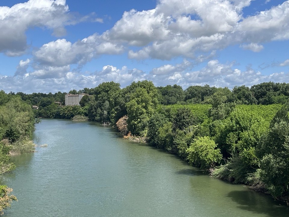 Le Tarn et le chateau de St Gery