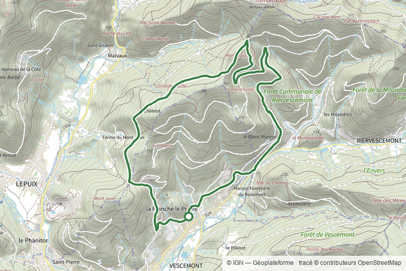 Circuit du col du Chantoiseau