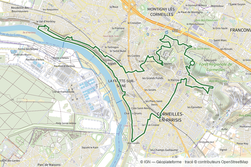 Panoramas de la Seine à la Montagne