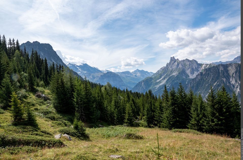 Vue à partir de Plan Fournier - Le Planay
