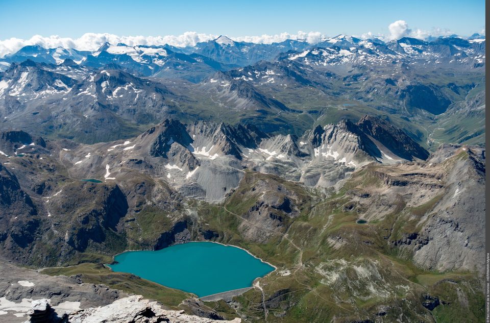 Lac de la Sassière : la haute montagne en famille