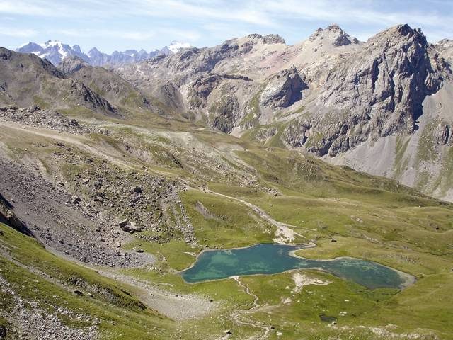 Le lac des Cerces et les trois lacs