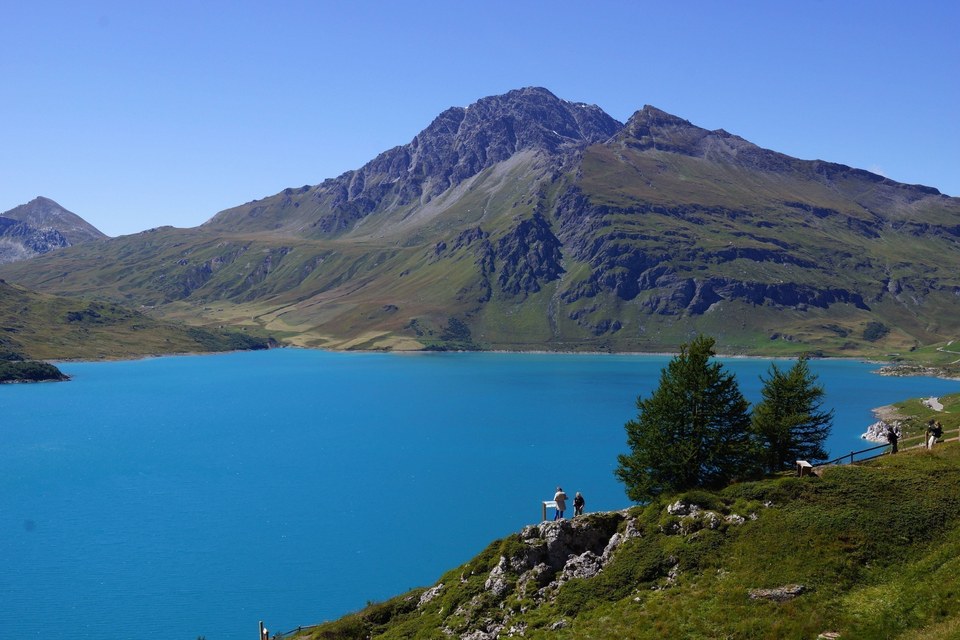 Le Fort de Ronce et le Lac Clair, au départ du Col de Mont-Cenis
