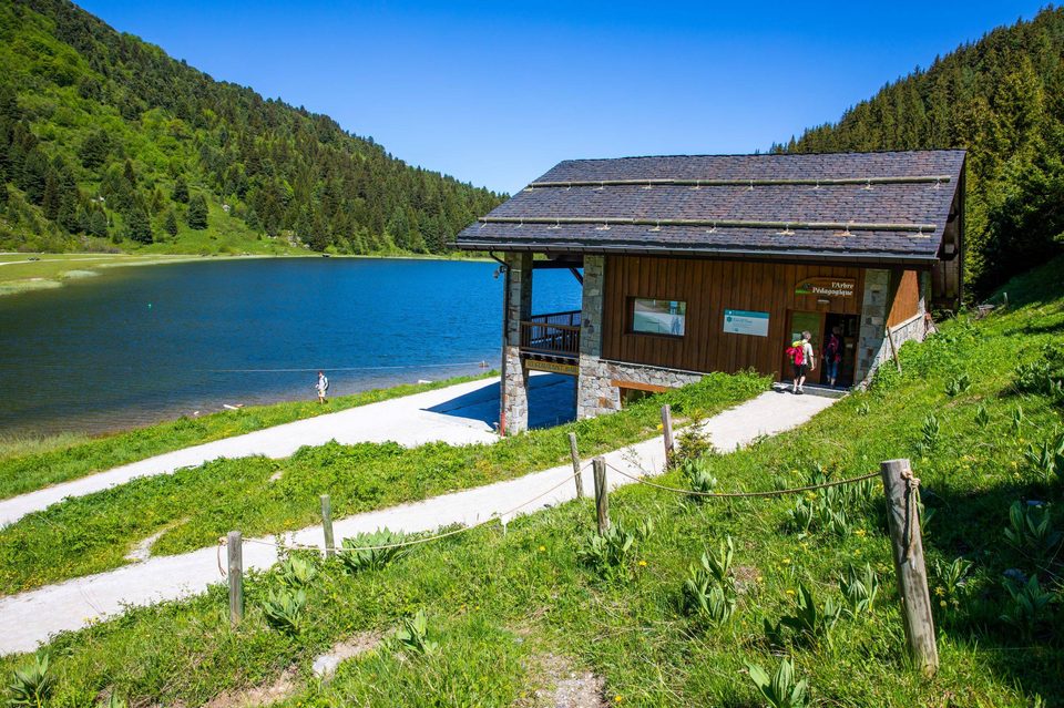 La maison de la Réserve naturelle du plan de Tueda