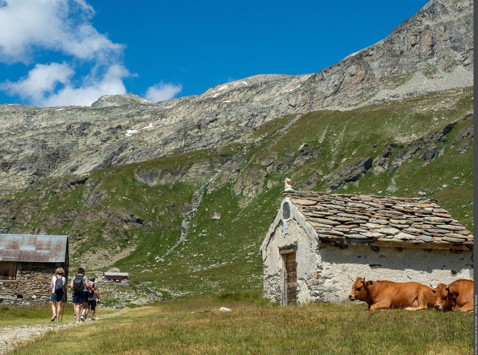 En direction du refuge du Fond d'Aussois
