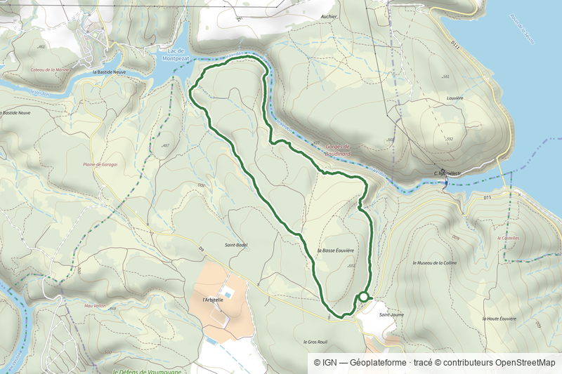 Sentier des basses gorges