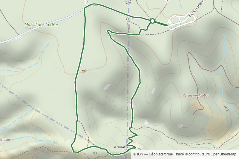 Sentier du Portalas