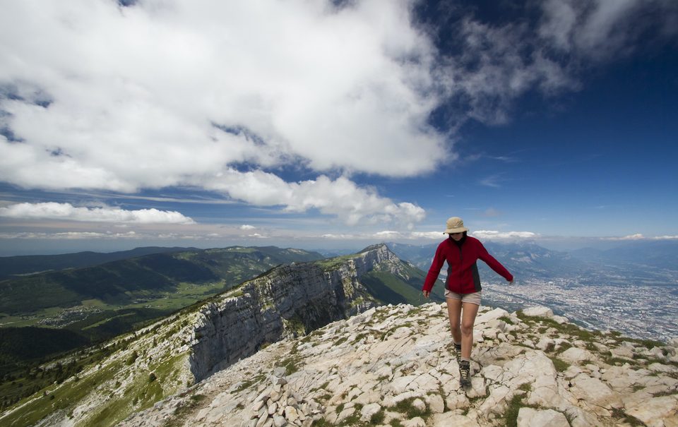 Le Pic Saint-Michel et le Col de l'Arc