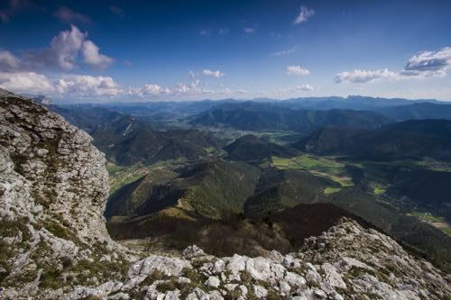 But de l'Aiglette - Col de Vassieux