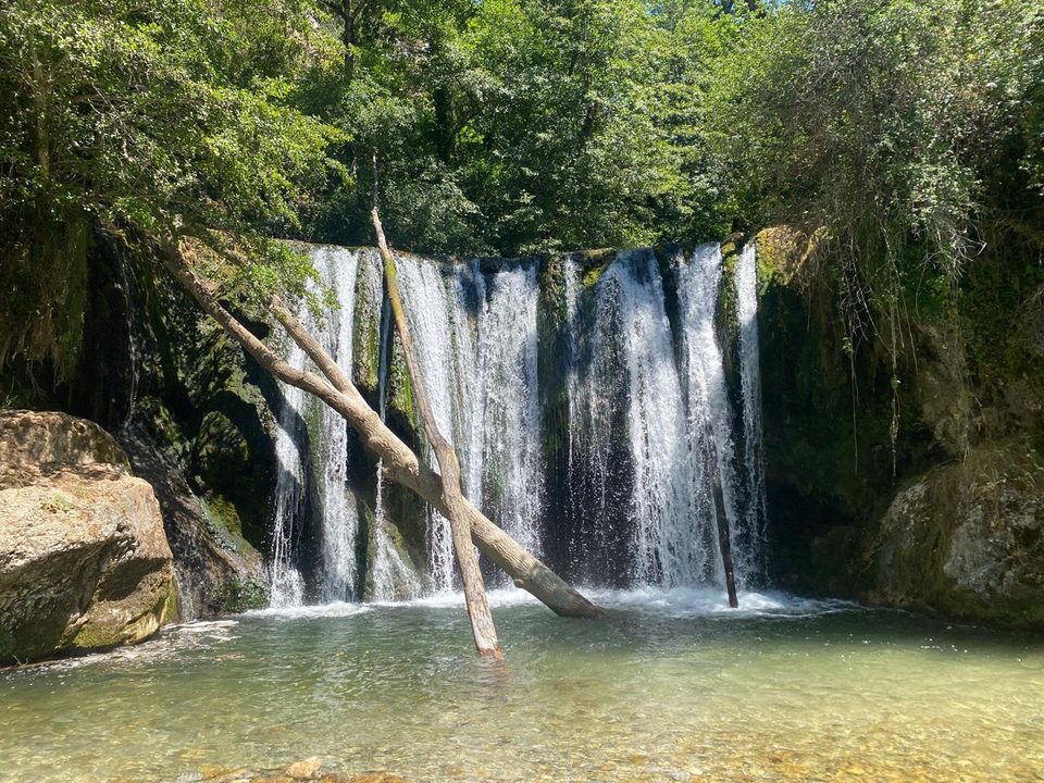 L'ancienne voie du Tram, Cascade Blanche