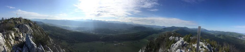 Vue panoramique depuis la Roche des Arnauds