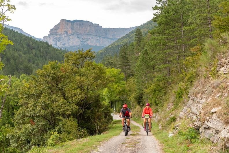 Traversée du Diois à VTT via Les Chemins du Soleil