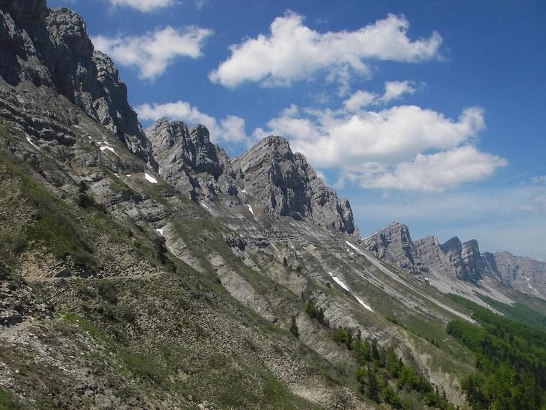 Le Pont de l'Amour et le vallon de la Fauge