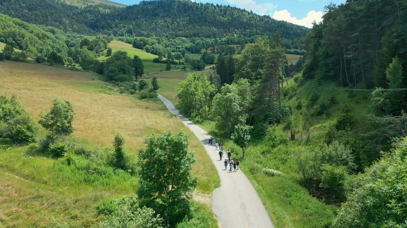 Paysage autour de Gresse-en-Vercors