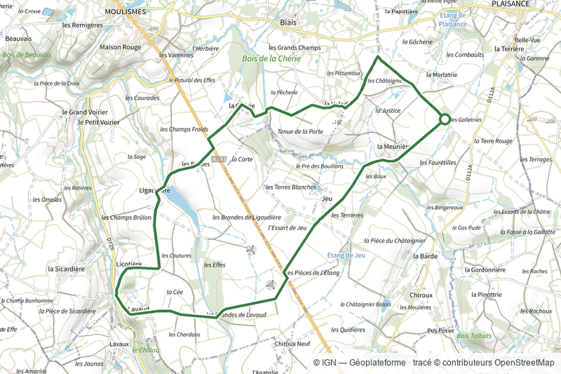 Les Chaumes du Chapître - circuit n°10