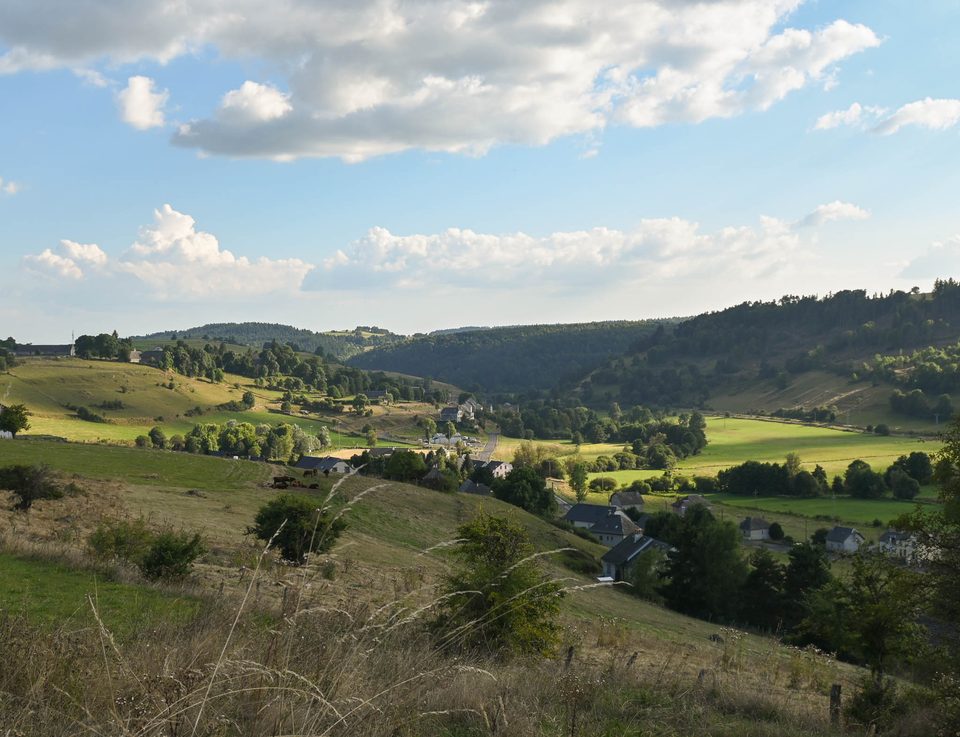 Le relief du Cézallier