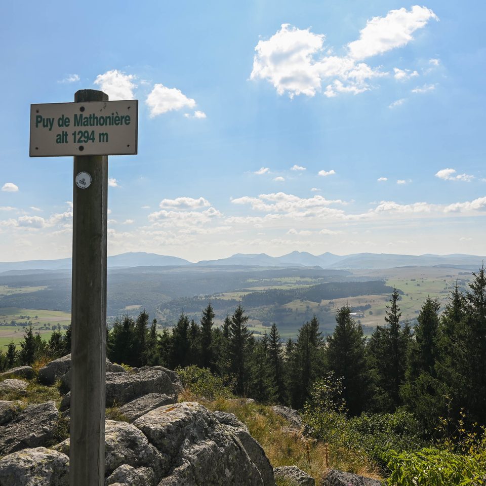 Le puy de Mathonière