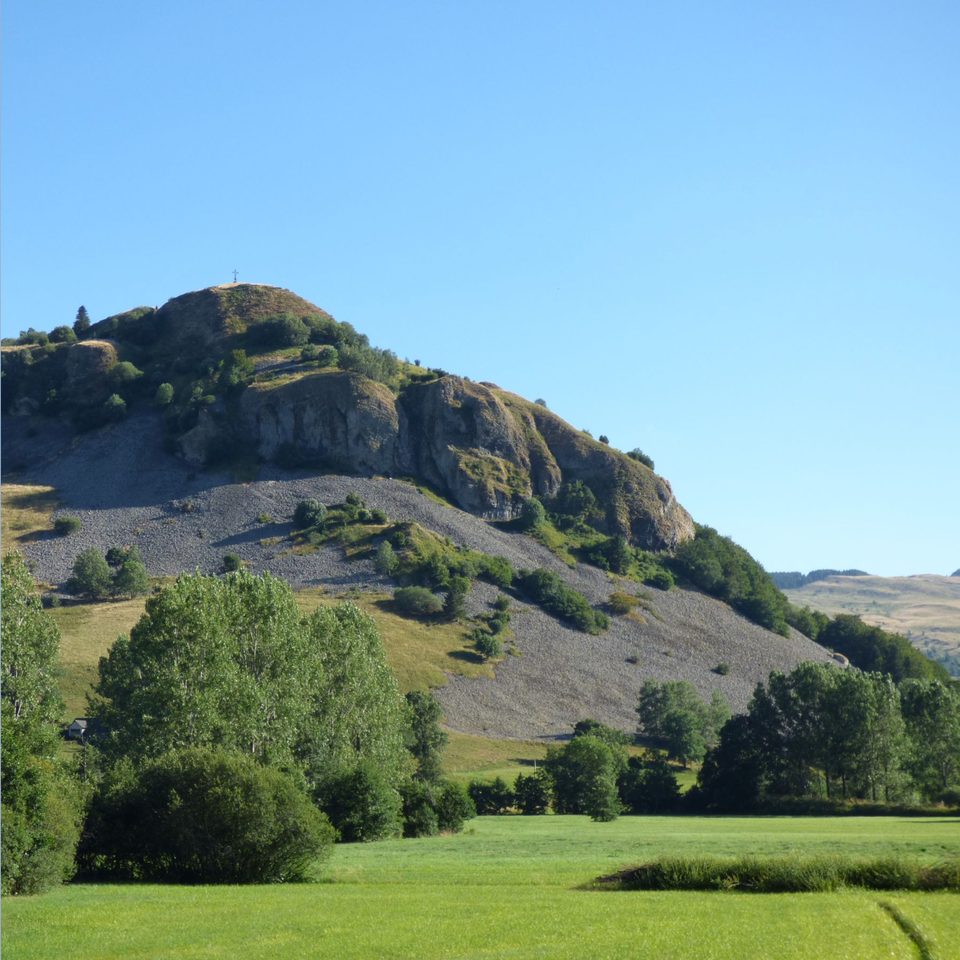 Le rocher de Laqueuille