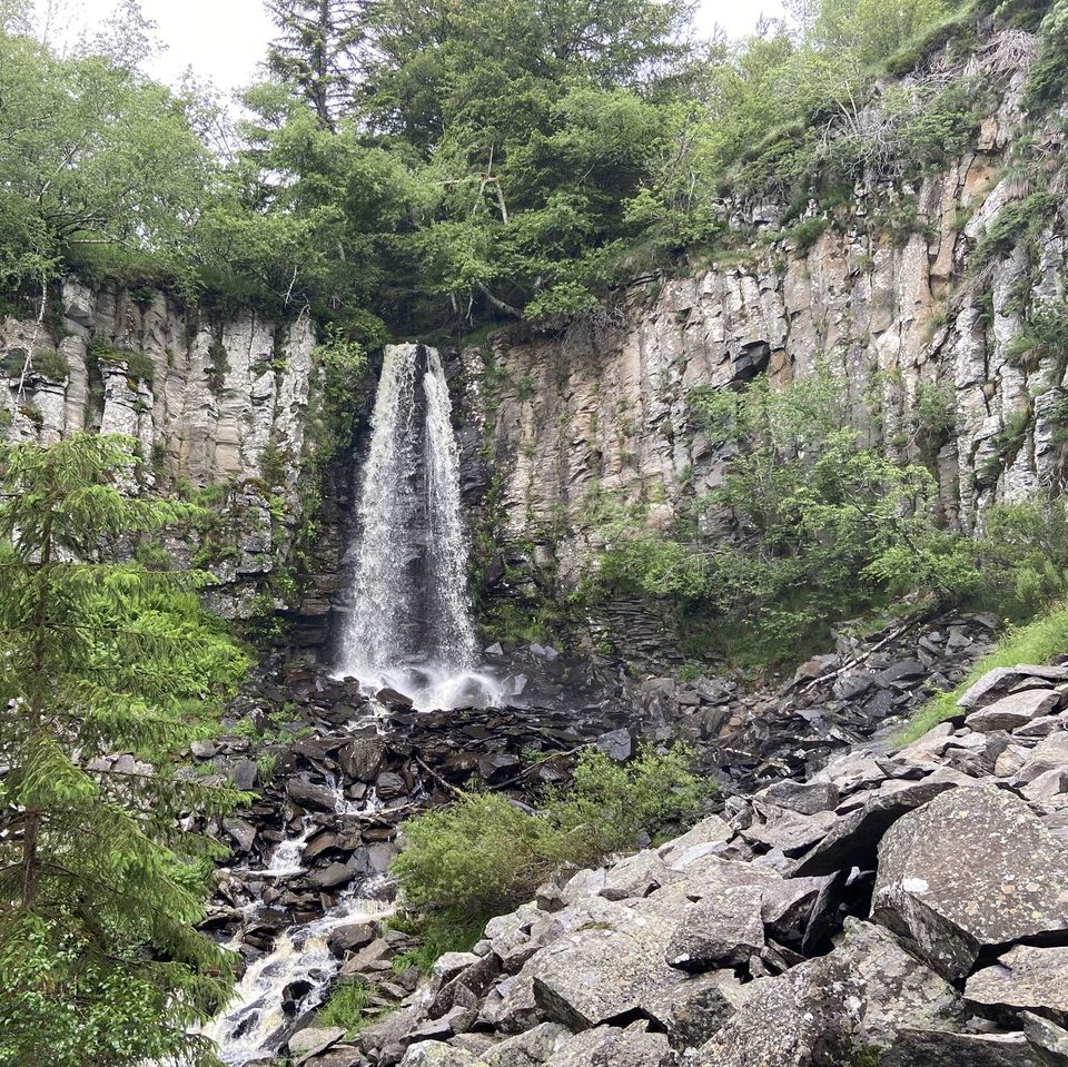 La cascade du Guéry