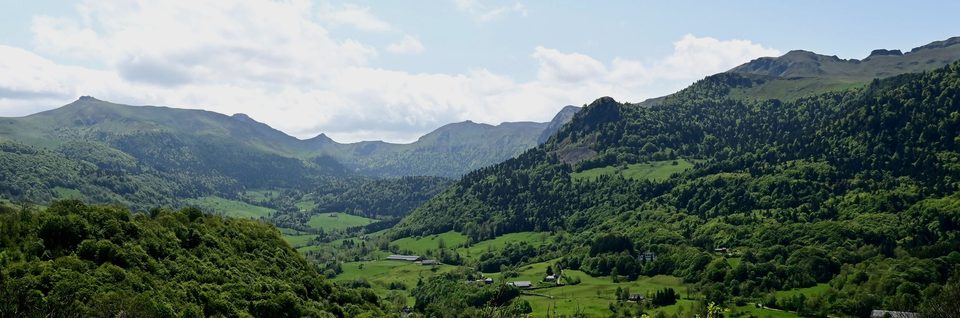 Vue sur la vallée du Mars