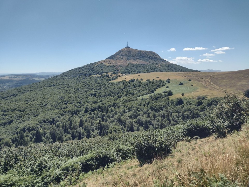 Vue sur le Puy de Dôme