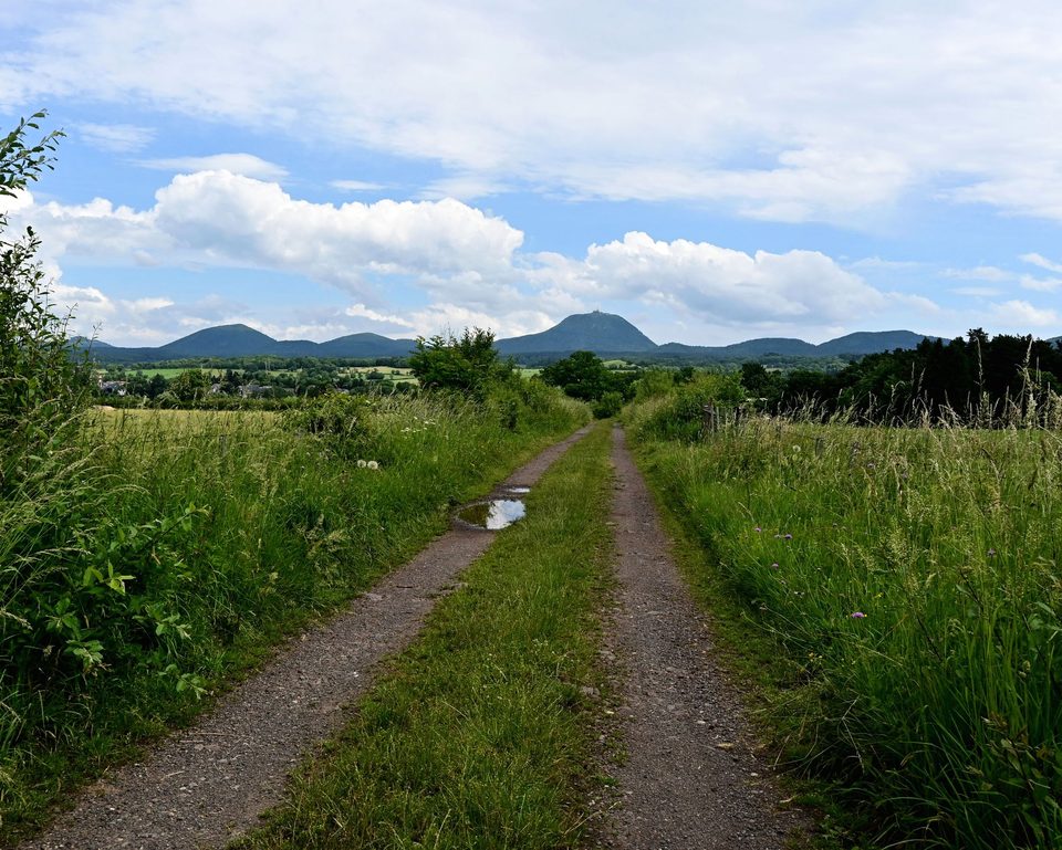 Vue sur la Chaîne des Puys
