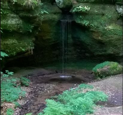 Autour des cascades et de l'ossuaire de Schorbach