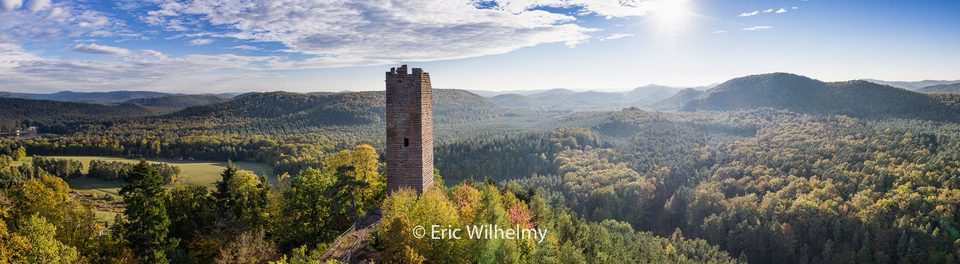 Autour des châteaux de Waldeck et de Falkenstein
