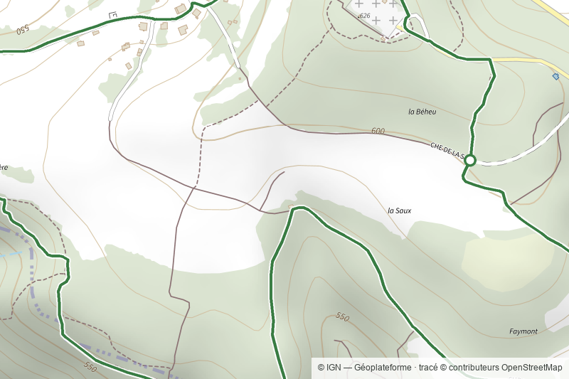 Sentier des hameaux morts pour la France