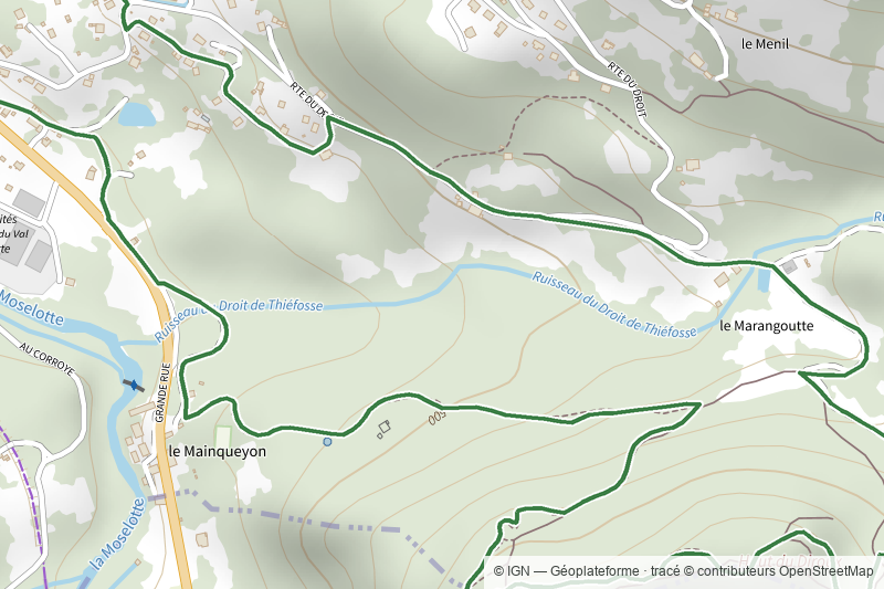 Circuit du Droit de Thiéfosse petite boucle