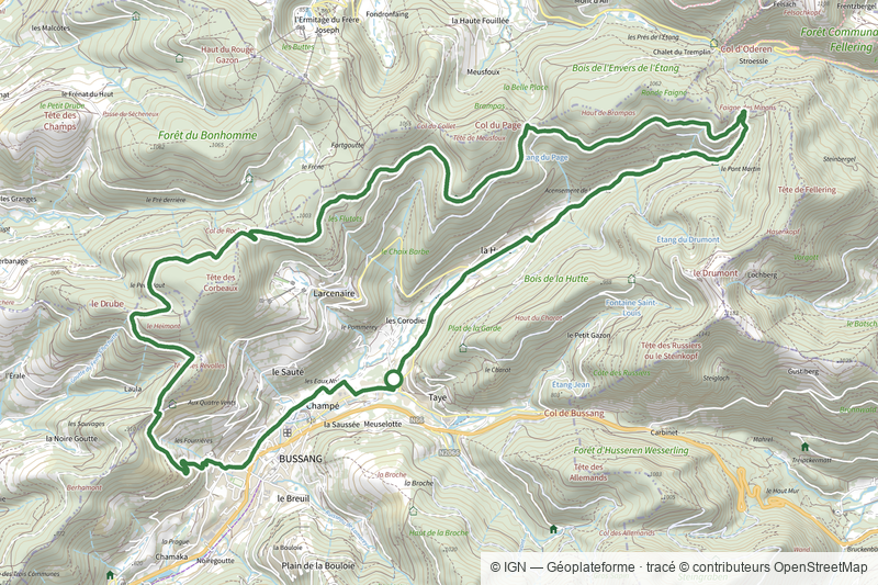 Circuit Bussang - Col du Page