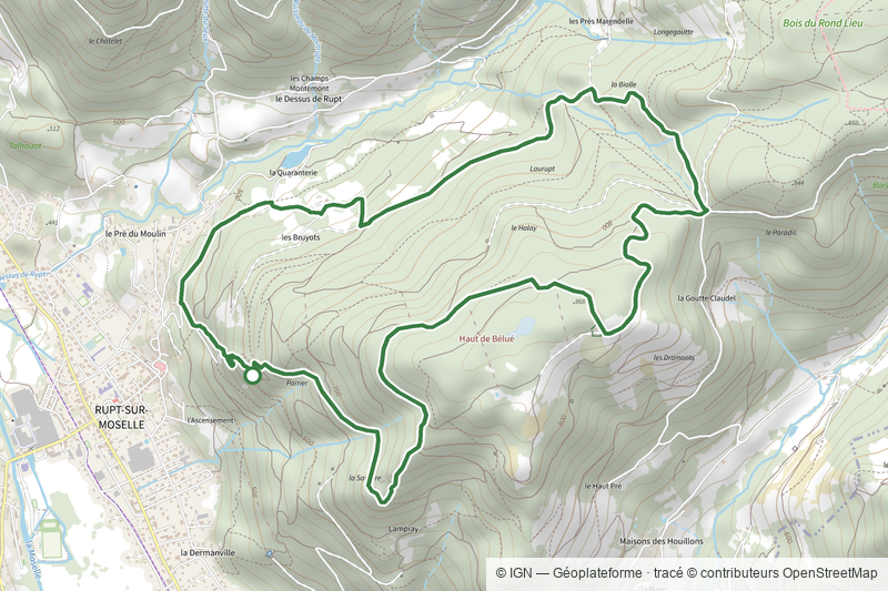Circuit du chalet de Bélué