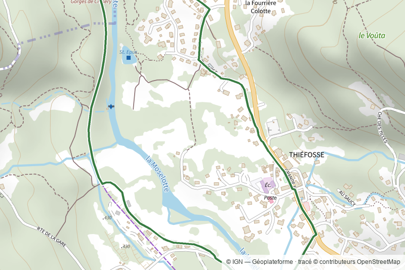 Circuit Les Gorges de Crosery
