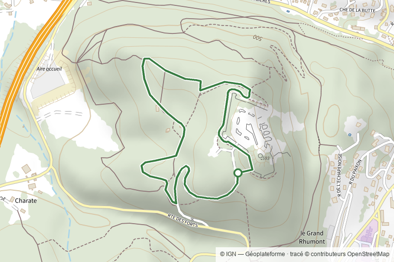 Circuit du fort du Parmont